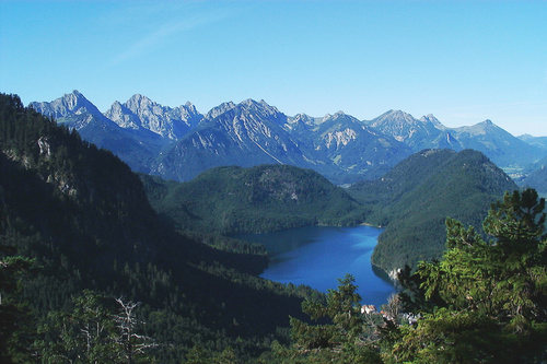 Österreich - Urlaub in der Alpenrepublik - allgäu allgäuer alpen alpen alpsee berge schwanstein tirol österreich.
