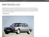 BMW 730 stockhausen-illfurth