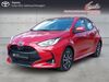 Toyota Yaris stolpen